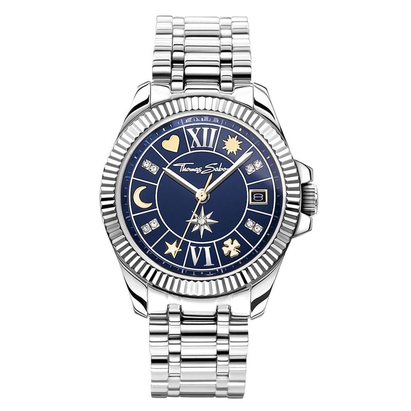 Thomas Sabo Magic Devine Steel Blue Dial Womens Watch