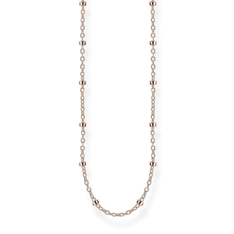 Thomas Sabo Rose Gold Plated Fine Ball Chain TKE1890R80