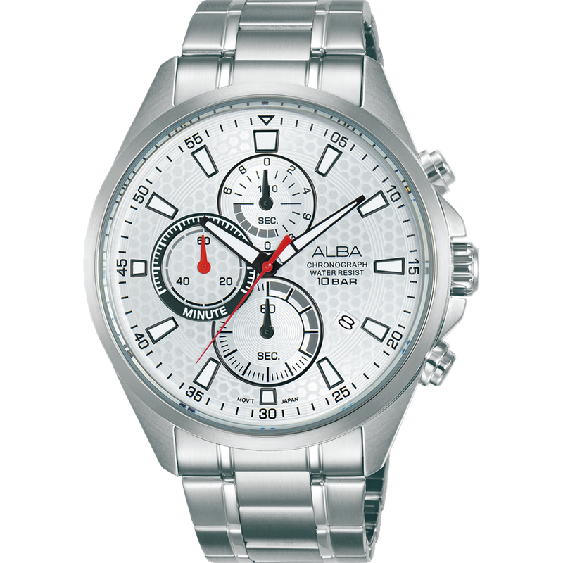 Alba water resist 5 bar chronograph price hotsell