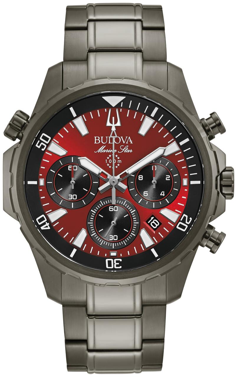 Bulova Men's Marine Star Chronograph Watch 98B350