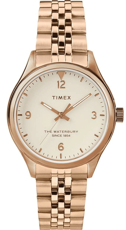 Timex Waterbury Traditional Beige Dial Women's Watch