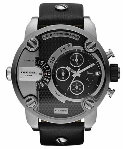 Diesel Only The Brave Dual Time Zone Mens Watch