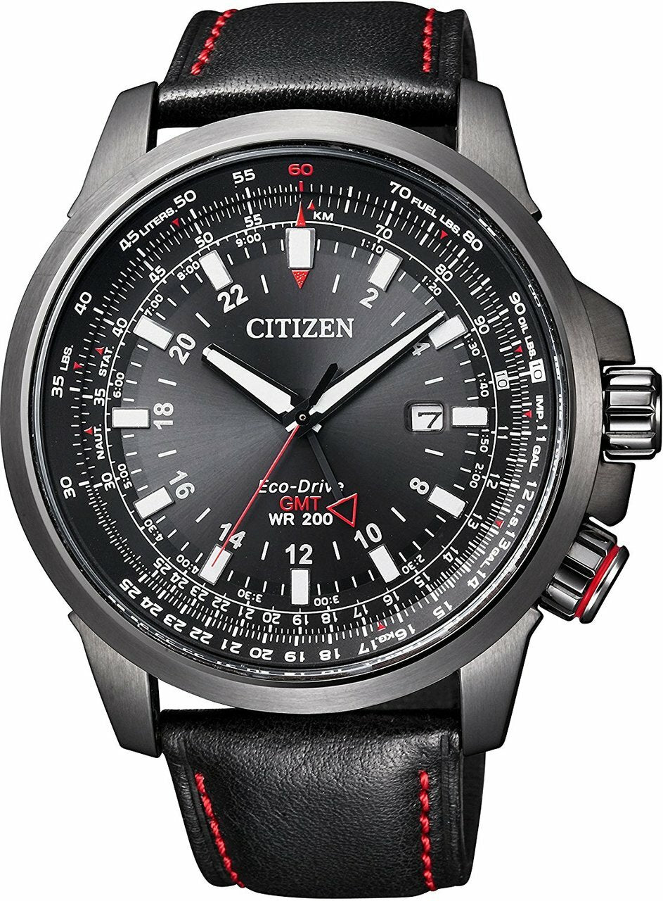 Citizen Eco Drive Promaster Gmt Mens Watch