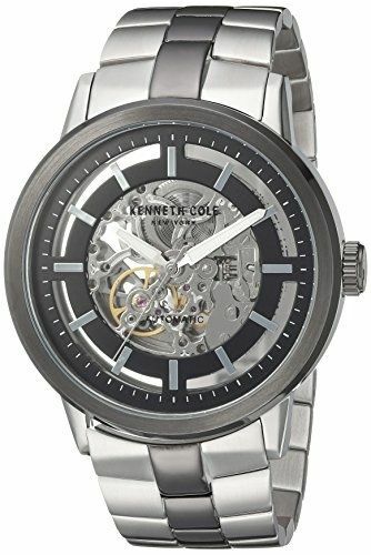 Kenneth Cole New York 10026785 Automatic Analog Display Japanese Automatic Silver Mens Watch