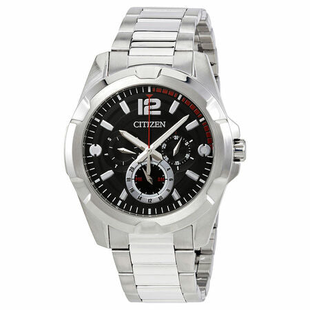 Citizen Black Dial Multifunction Quartz  Mens Watch