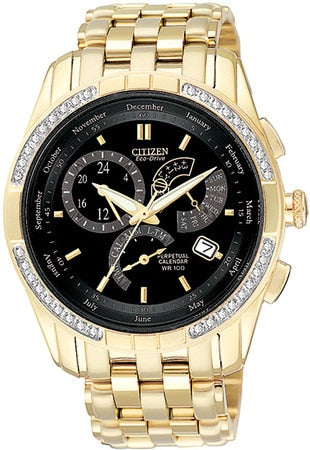 Citizen Calibre 8700 Gold Tone Diamond Bl8042 54E Mens Watch Watch Direct