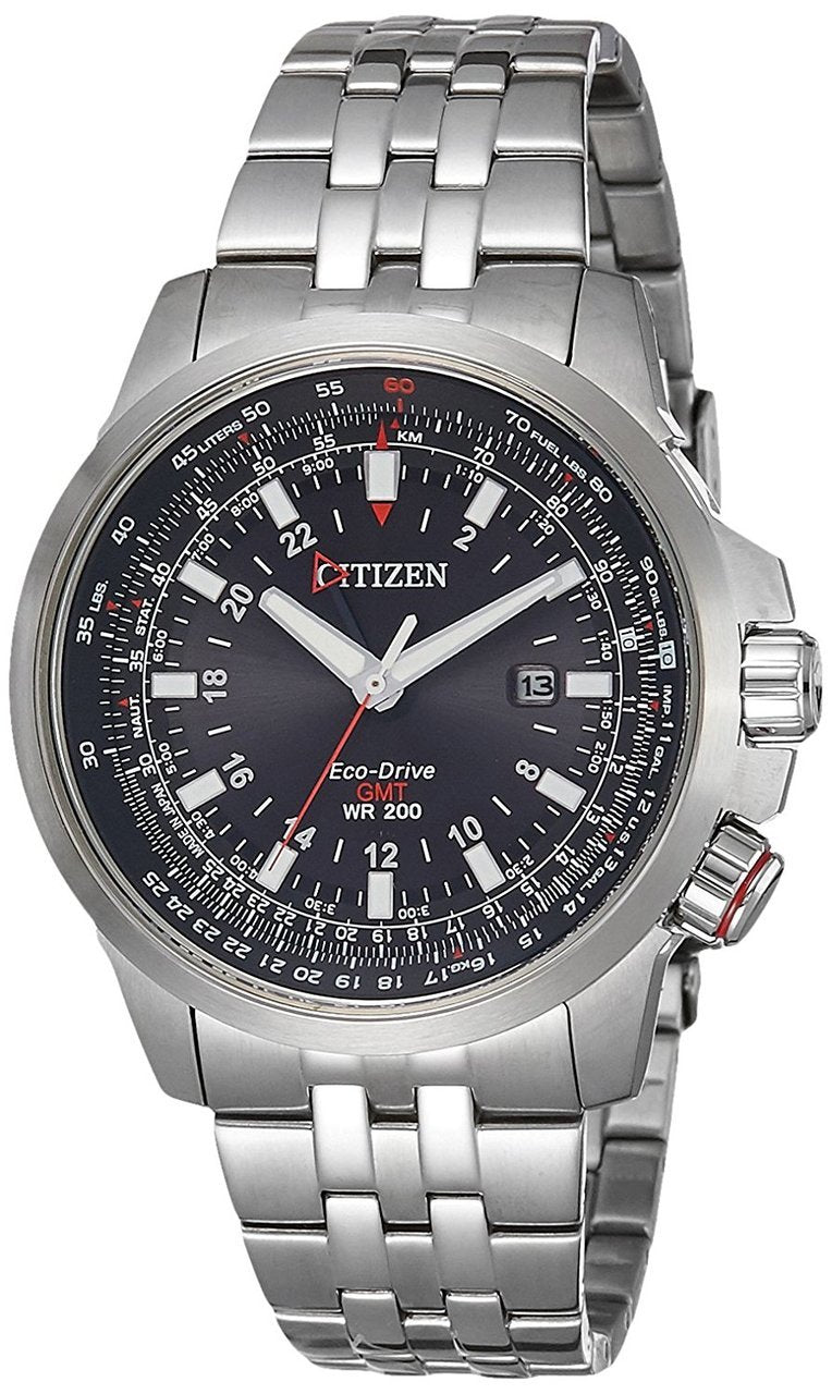 Citizen Analog Black Dial Bj7071-54E Mens Watch