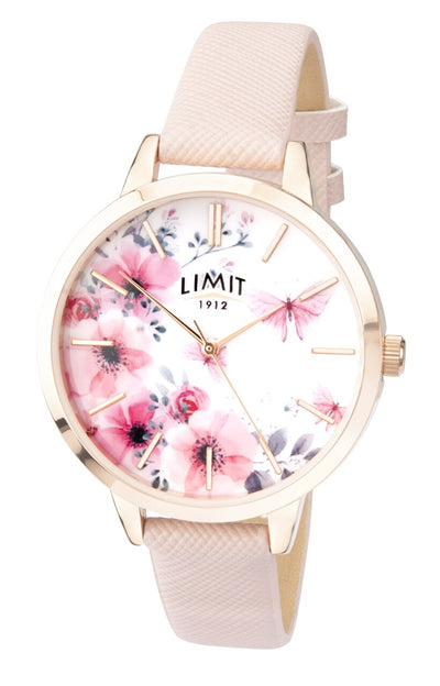 Limit Nude Floral Womens Watch