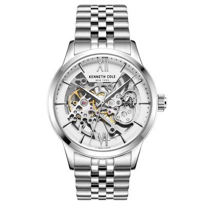 Kenneth cole skeleton watch mens best sale