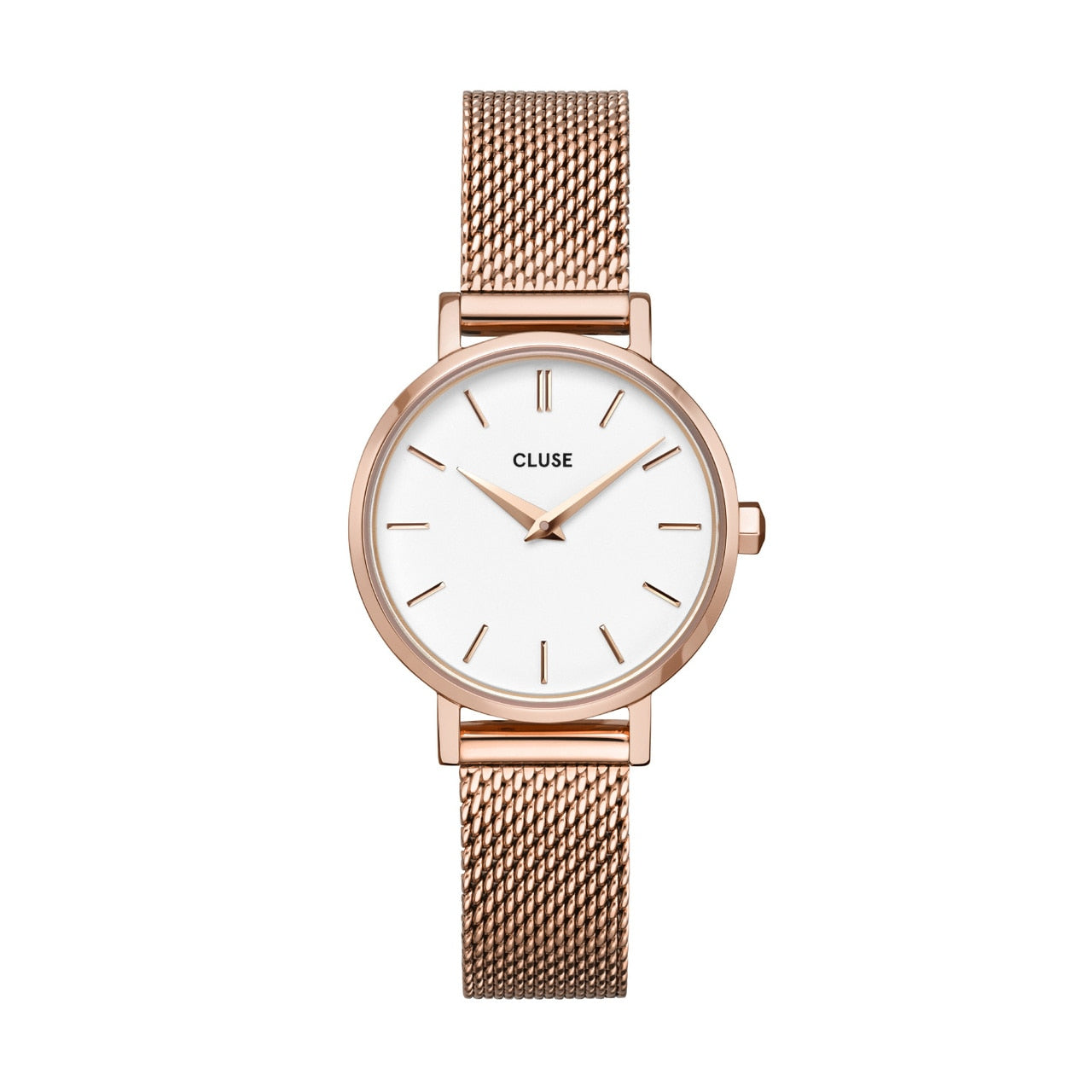 CLUSE Boho Chic Petite Mesh Rose Gold Watch CW0101211003