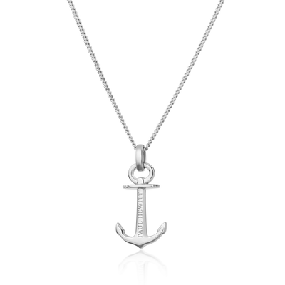 Paul Hewitt Anchor Spirit Silver Necklace