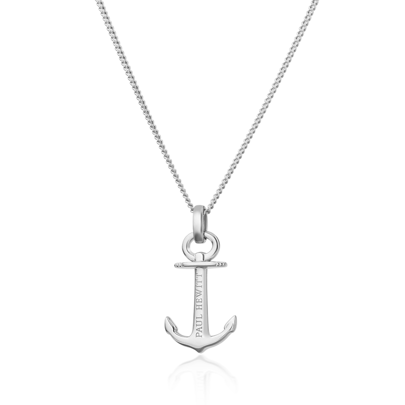 Paul Hewitt Anchor Spirit Silver Necklace