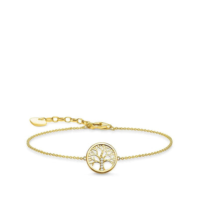 Thomas Sabo Jewellery Bracelet Tree Of Love Gold TA1828Y