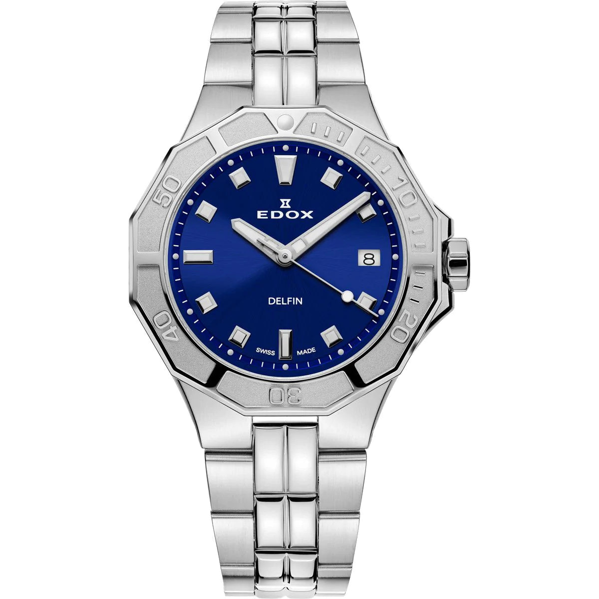 Edox Delfin The Original Analogue Women's Watch 530203MBUN