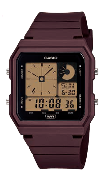 Casio Digital Analog Resin Band Watch LF20W-5A