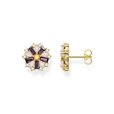 Thomas Sabo Ear Studs Flower Gold TH2169Y