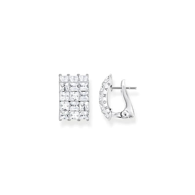 Thomas Sabo Ear Clip White Stones Silver TH2199