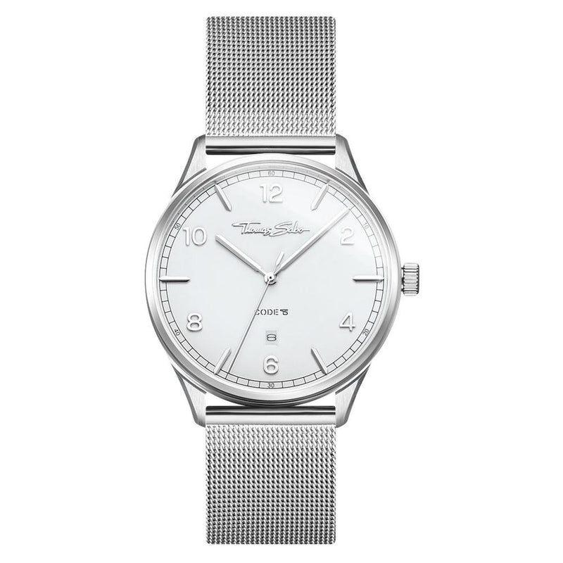 Thomas Sabo Code Stainless Steel White Dial Womens Watch