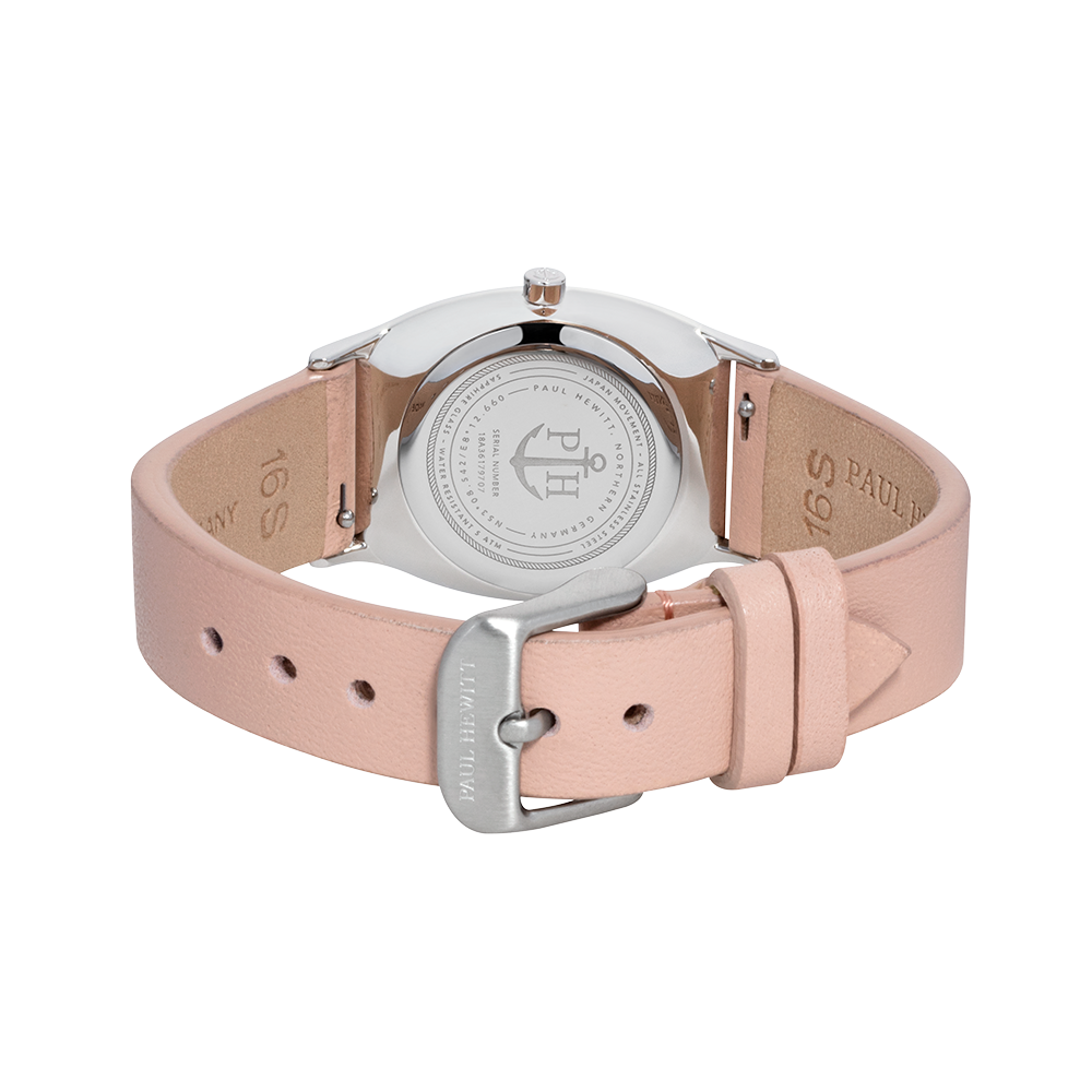 Paul Hewitt Modern Edge Silver Sunray Nude Watch