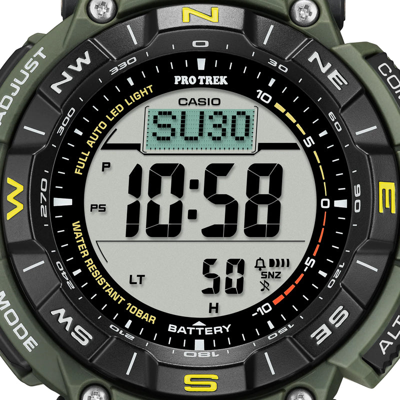 Casio Pro Trek Bio Mass Tough Solar Watch PRG340-3