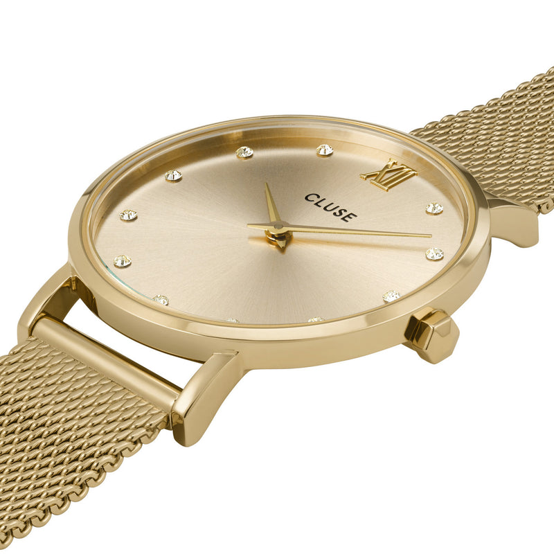 CLUSE Minuit Gold Crystals/Gold Mesh CW10204