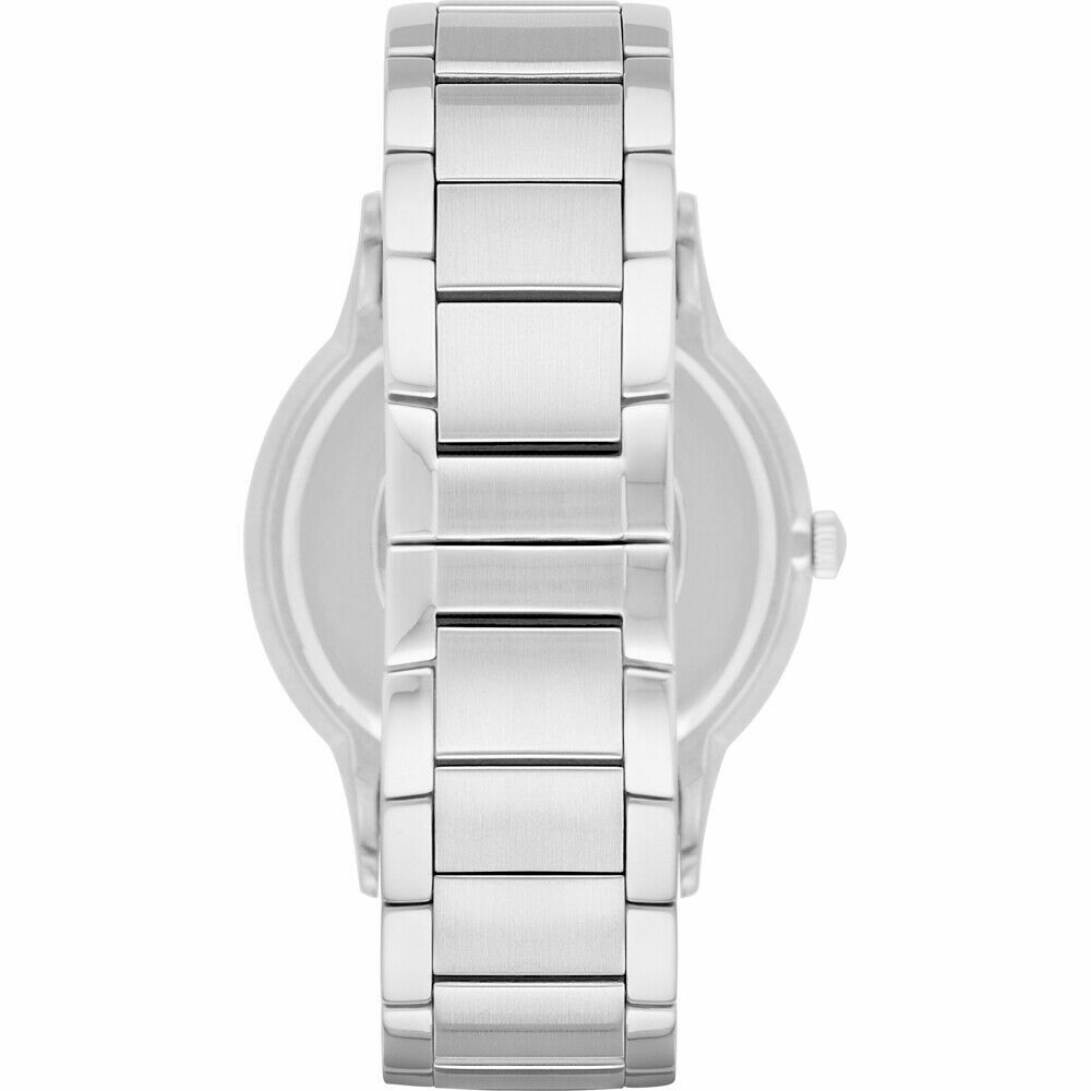 Emporio Armani Renato Black Dial Mens Watch