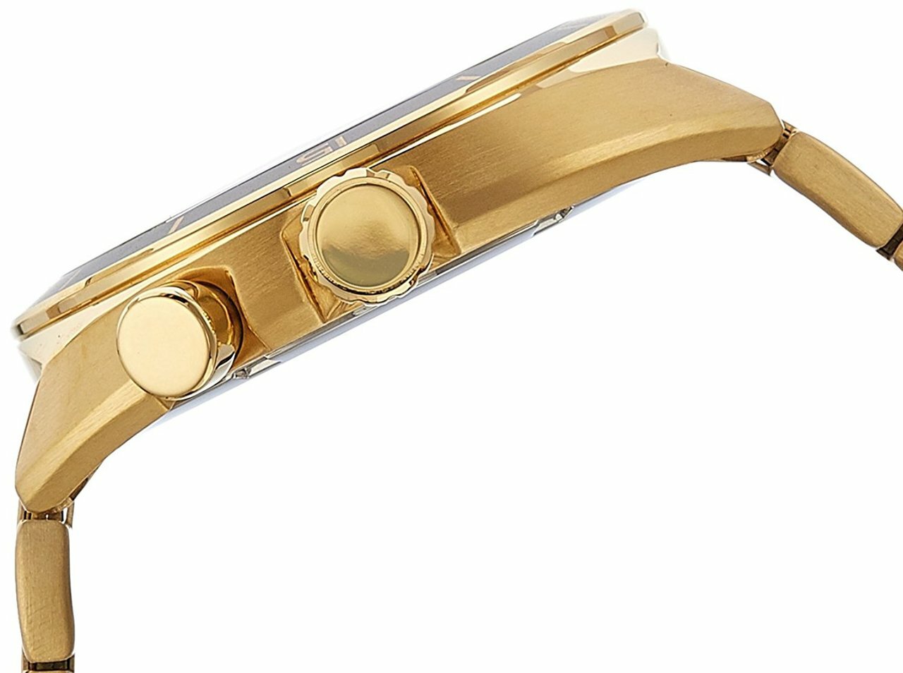 Citizen Analog Digital Gold Dial Jm5462-56P Mens Watch