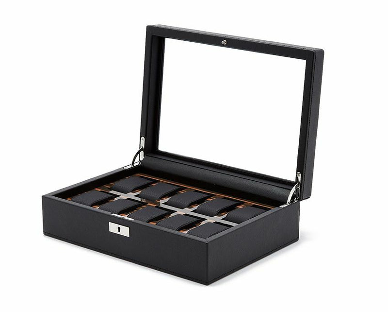 Wolf Roadster 10 PC Watch Box Black 477556