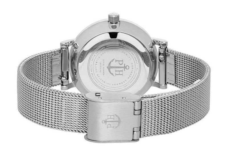 Paul Hewitt Modest White Sand Silver Mesh Watch