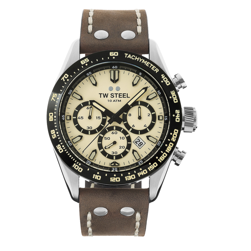 TW Steel 46mm Chronograph Sport Watch