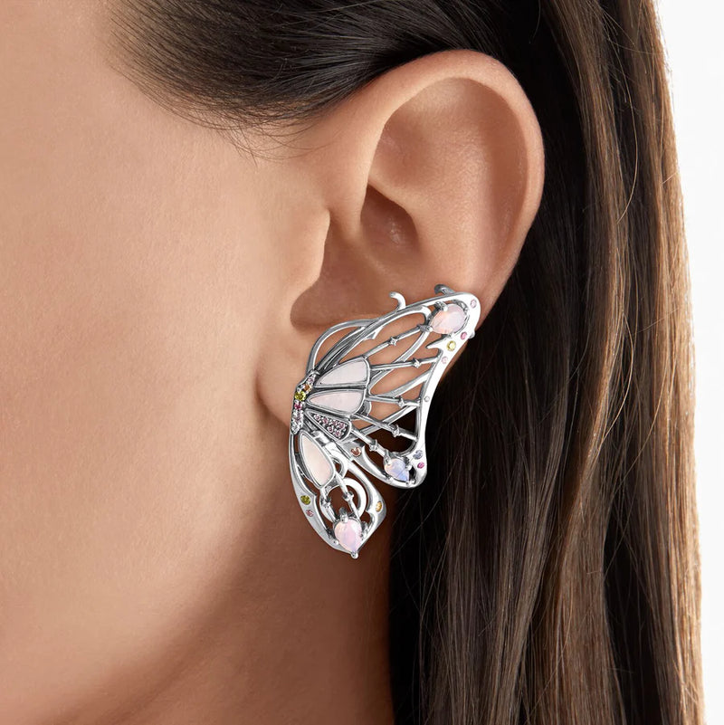 Thomas Sabo Single Ear Stud Butterfly Silver TH2165