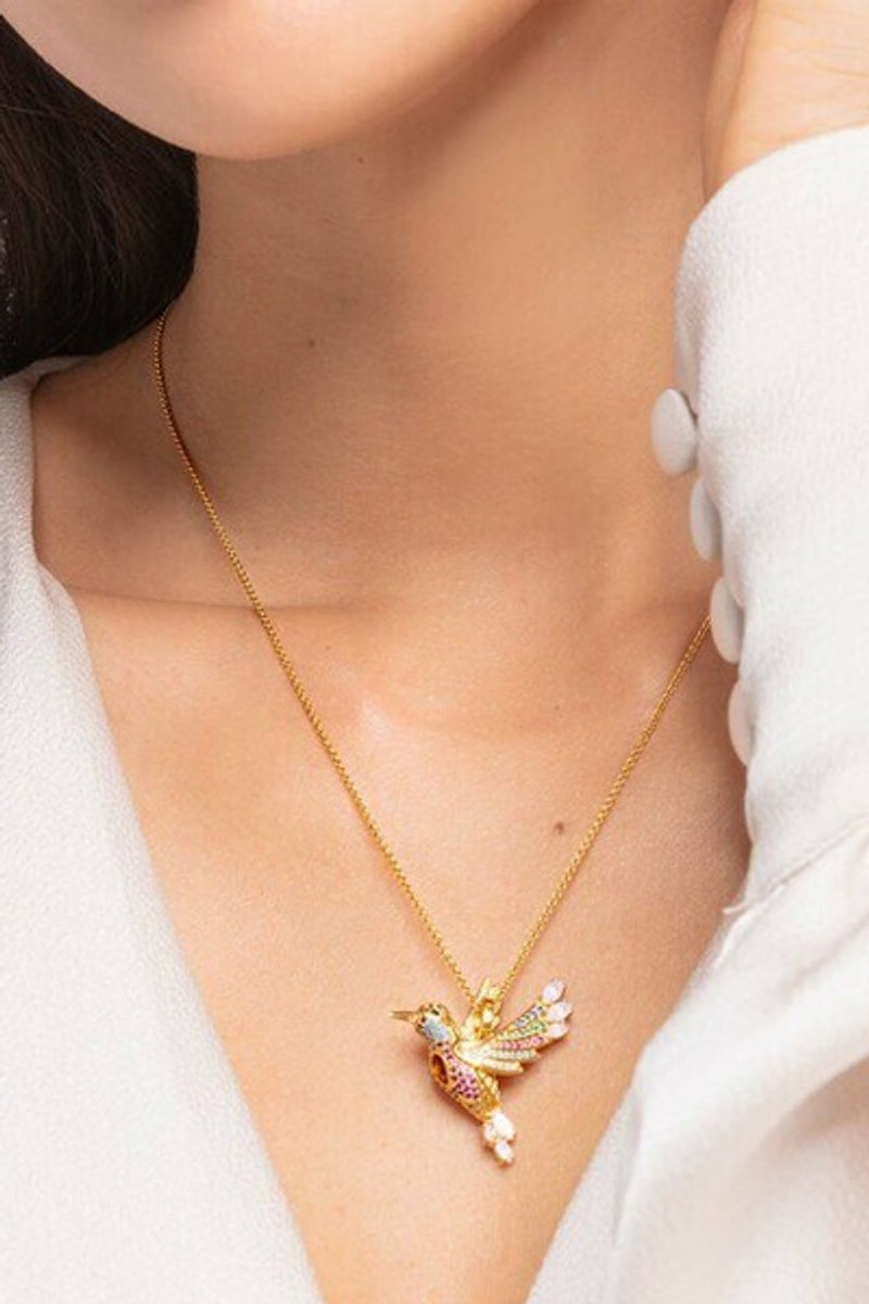 Thomas Sabo Hummingbird Pendant TPE905Y