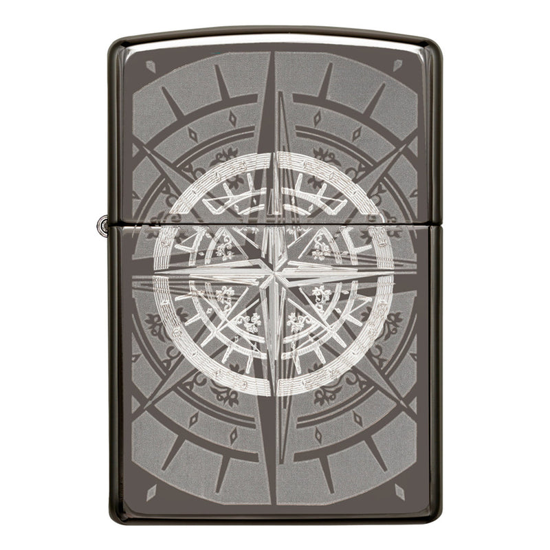 Zippo 29232 8 Points Black Ice Laser/Auto Engrave Lighter