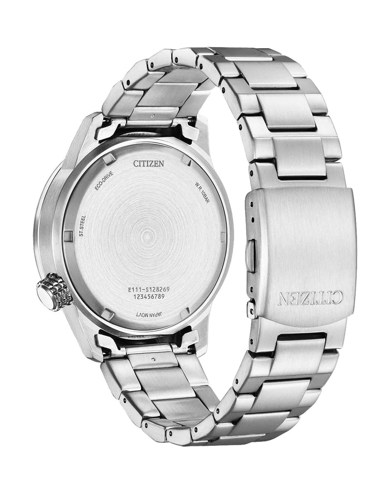 Citizen Eco Drive Bracelet Green Dial Watch BM7551-84X