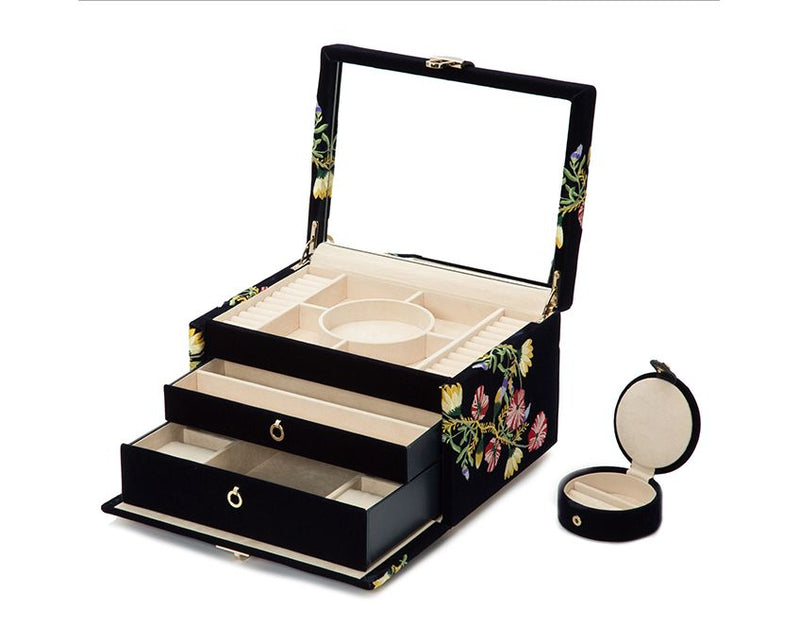 Wolf Zoe Medium Jewellery Box