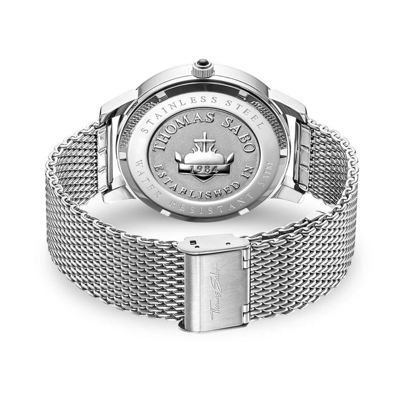 Thomas Sabo Stainless Steel Silver Dial Mens Watch