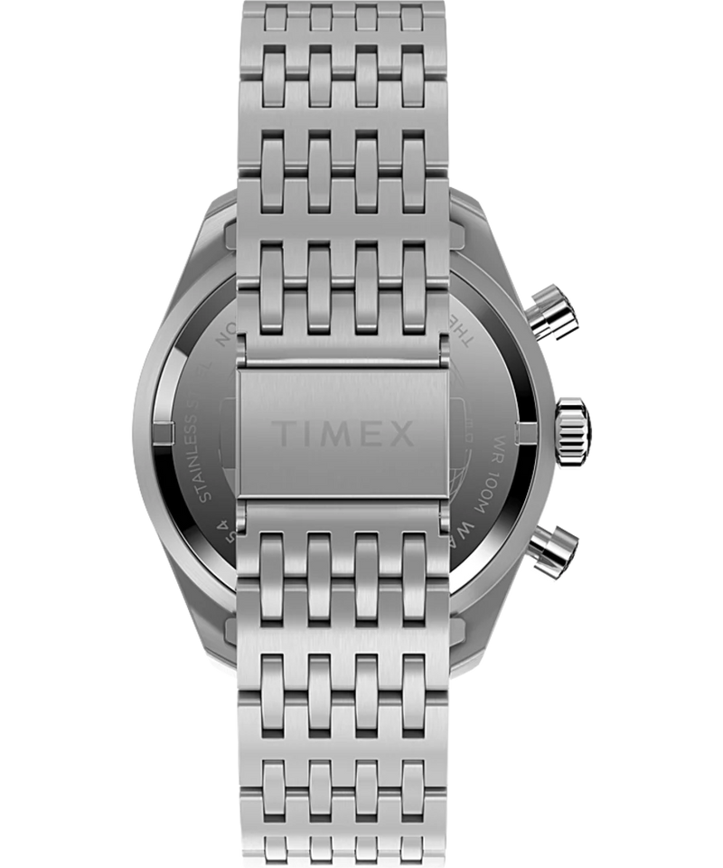 Timex Waterbury Dive Chronograph Stainless Steel Bracelet Watch TW2V42400