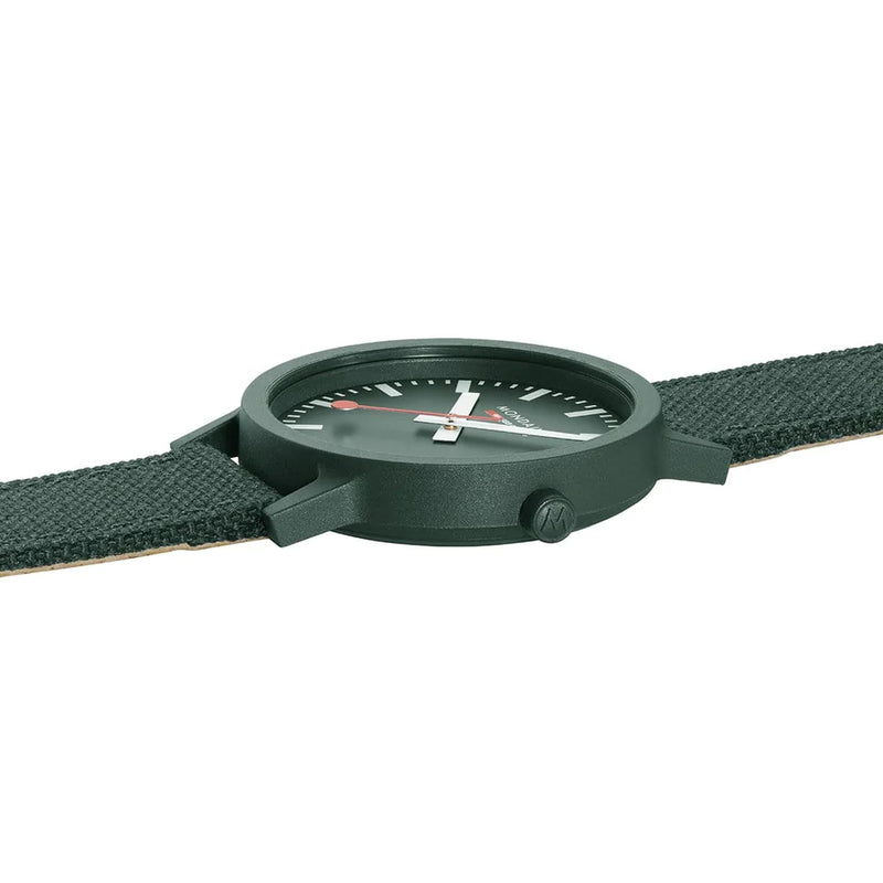 Mondaine Novelties Essence Green textile Watch MS1.41160.LF