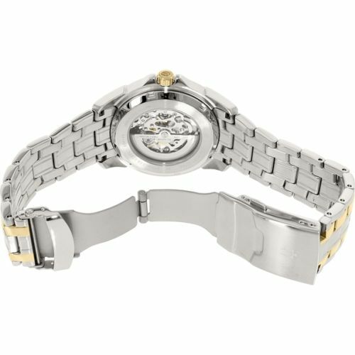 Bulova Two Tone Automatic Bracelet Mens Watch