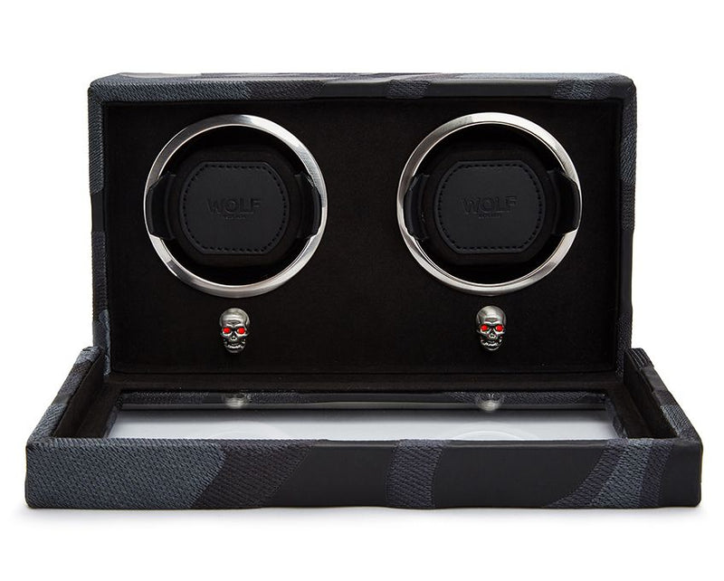 Wolf Memento Mori Double Cub Watch Winder