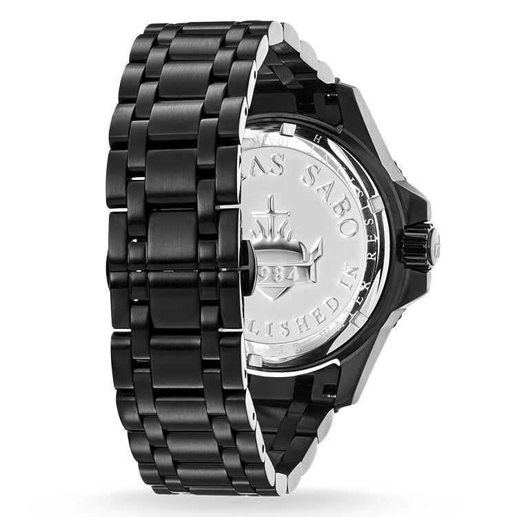 Thomas Sabo Rebel Black IP Stainless Steel Mens Watch