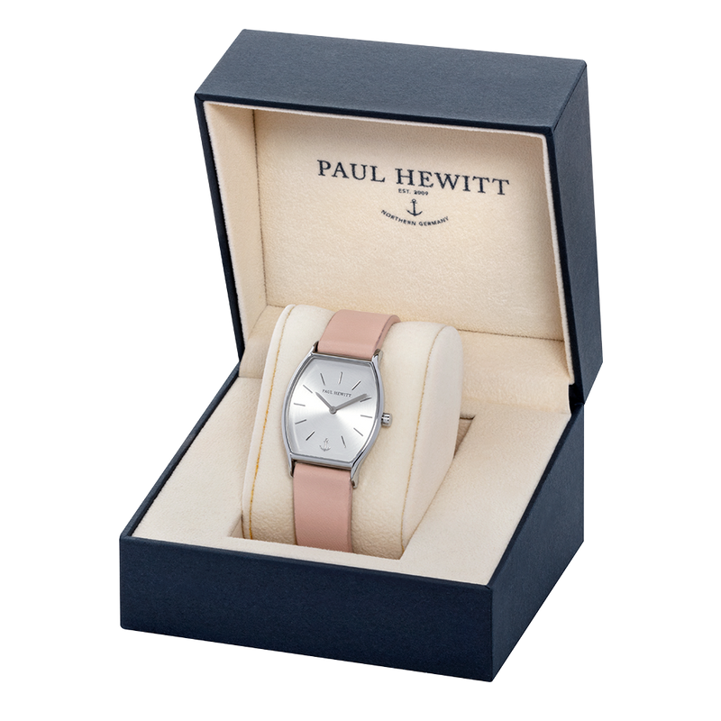 Paul Hewitt Modern Edge Silver Sunray Nude Watch