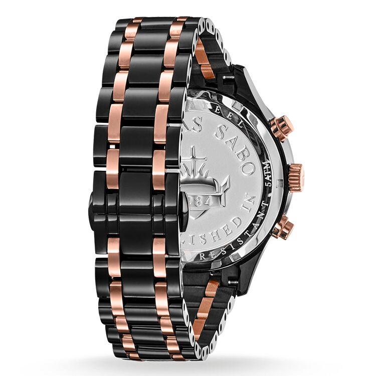 Thomas Sabo Rebel Rose and Black IP Steel Mens Watch