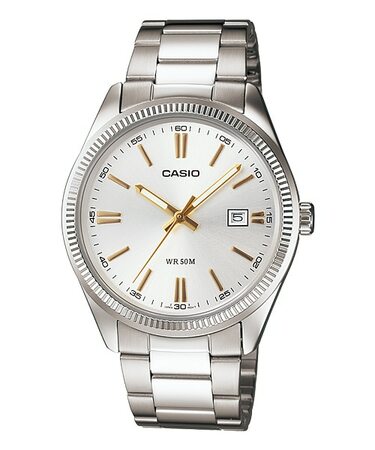 Casio Vintage Stainless Steel Watch MTP1302D-7A2V