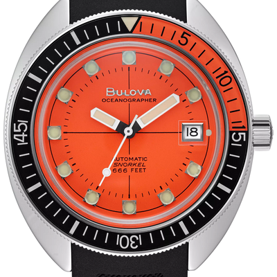 Bulova devil diver orange online