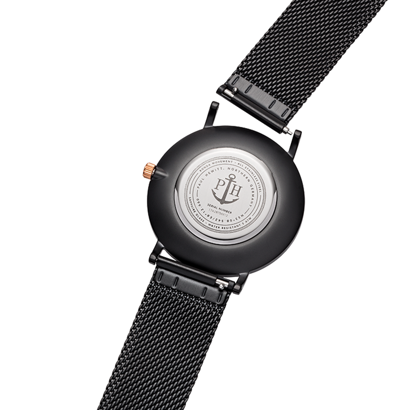 Paul Hewitt Sailor Black Sunray Watch