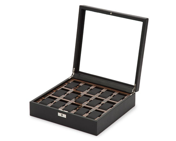 Wolf Roadster 15 PC Watch Box Black 477756