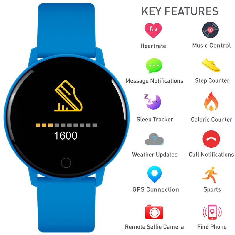 Reflex Active Series 9 Blue Smart Watch RA09-2115