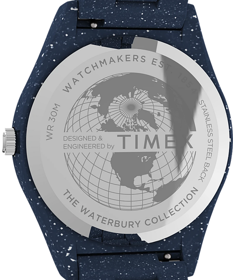 Timex Waterbury Ocean Recycled Plastic Bracelet Watch TW2V37400