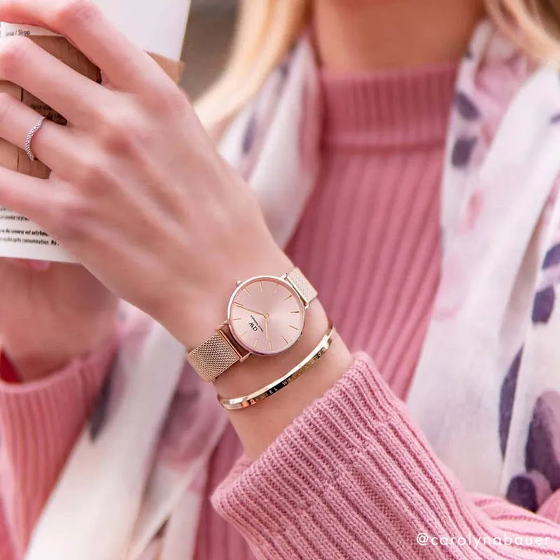 Daniel wellington fashion pink